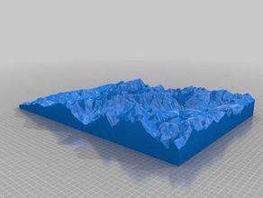 big sky arazi tarar kopyaları 3d print model - Mito3D