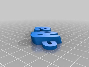 ryan keychains customized 3d print model - Mito3D