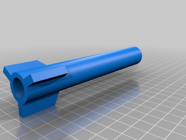 modelo de cohete tamaño del motor 3d impresión 3D print model - Mito3D