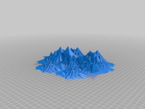 a las montañas art herramientas 3d print model - Mito3D