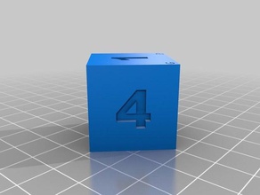dado gerecito 3d l'impression 3d print model - Mito3D