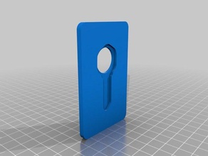 key card altri scheda caso la carta di credito porta chiavi portafoglio 3d print model - Mito3D