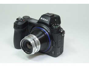 monture nikon braun paxette 39mm de l'adaptateur caméra 3d print model - Mito3D