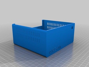 vu zéro décodeur cas supplémentaires ventilateur de 12 cm les gadgets boîtier 3d print model - Mito3D
