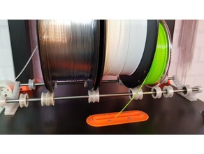 improved mmu filament guide lack ikea table 3d printer accessories i3 prusa enclosure mmu2 ptfe tube teflon 3d print model - Mito3D