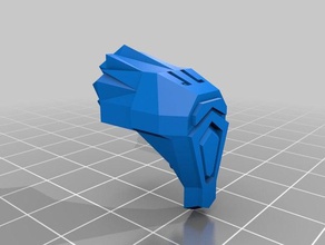 maske oluşturma g3d uyarlaması inşaat oyuncaklar bionicle kanohi 3d print model - Mito3D