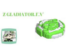 gladiator1v 3d impressão beyblade de ruptura explosão cho-z theslashfive 3d print model - Mito3D