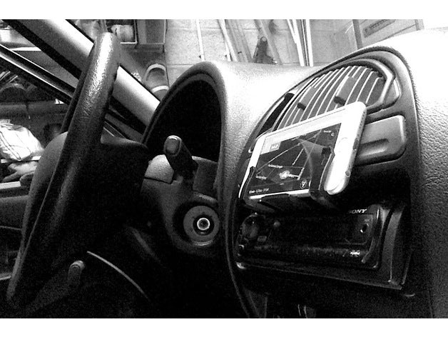 cd universel de voiture la fente titulaire téléphone mobile android support montage huawei l'iphone 4 iphone 5 6 samsung galaxy s4 s5 s6 s7 smartphone pour wiko 3D print model - Mito3D