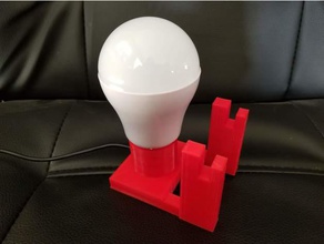 single lithophane stand 2d art light 3d print model - Mito3D
