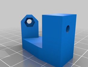 prusa mk3 montagem de ventilador luas deslizante 3d a impressora partes 3d print model - Mito3D
