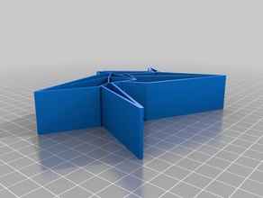 my customized origami crane animals 3d print model - Mito3D