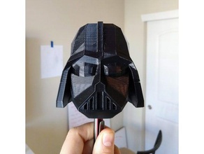 darth vader christmas tree topper decor decoration decorations ornament household 3d print model - Mito3D