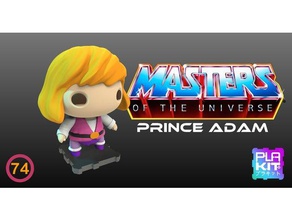 prince adam masters universe toys games action figure collectible collection figurine he-man heman mastersoftheuniverse miniature nsfw plakit purakito toymaker 3d print model - Mito3D