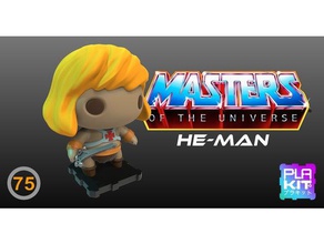he-man masters universe toys games action figure collectible collection figurine heman mastersoftheuniverse miniature nsfw plakit purakito toymaker 3d print model - Mito3D