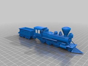 empire steam trainstl 3d printing 3d print model - Mito3D