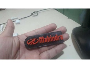 mahindra 3d impressão 3d print model - Mito3D