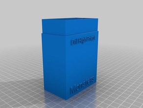 il male sommo sacerdote mostro scatola di carta giochi personalizzato 3d print model - Mito3D