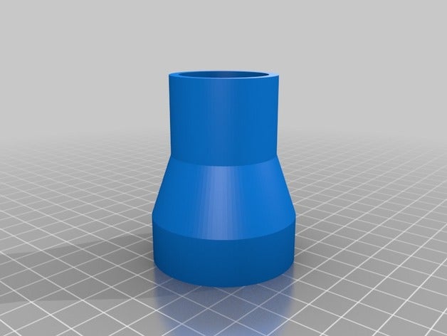 la condensación tubo adaptador 2 partes personalizado 3D print model - Mito3D