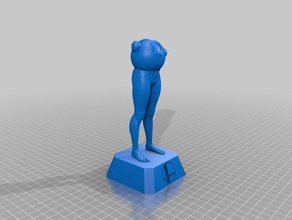 piernas largas smash trofeo de juguete juego accesorios 3d print model - Mito3D