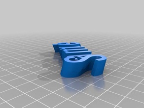 samuel Anahtarlık özelleştirilmiş 3d print model - Mito3D