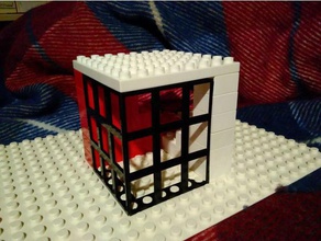 bauhaus Çift ya da 3 fabrika pencere inşaat oyuncaklar bauhaus100 bauhausdesign uyumlu lego 3d print model - Mito3D