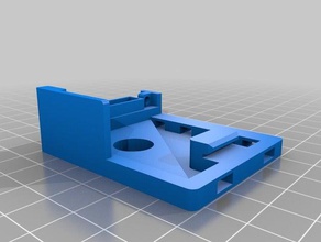 creality ender 3 novo fluxo de ar ventilador 3d a impressora partes refrigeração duto do modelo optimizado 3d print model - Mito3D