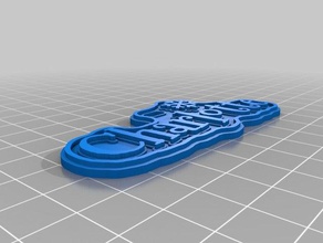 charlotte presente de natal marca sinais logotipos personalizado 3d print model - Mito3D