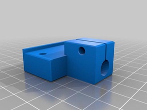 i3 çubuk tutucu flsun 3d yazıcı parçalar yastık blok 3d print model - Mito3D