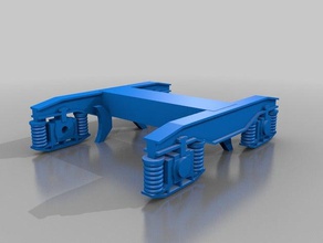 uic y25 drehgestell carrello i veicoli h0 scala modello ferroviaria modellini di treni tt 3d print model - Mito3D