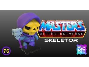 skeletor masters universe toys games action figure collectible collection figurine heman he man mastersoftheuniverse miniature nsfw plakit purakito toymaker 3d print model - Mito3D