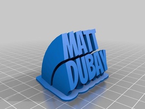 bro2 office personalizado 3d print model - Mito3D