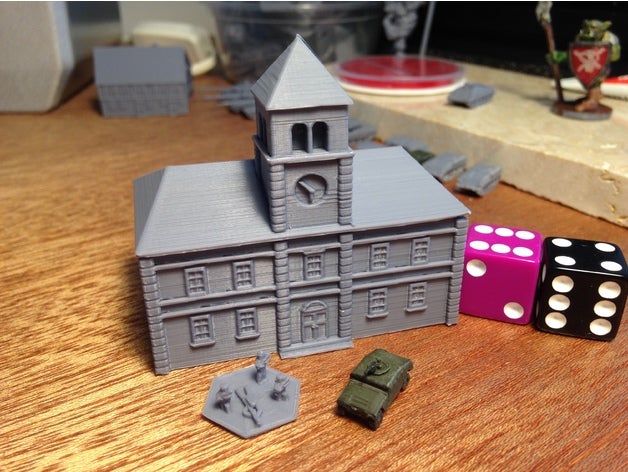 another building 6mm games nsfw 3D print model - Mito3D