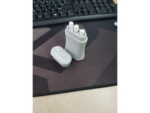 3 sigarette caso di provare a smettere fumare altri vettore sigaretta contenitore 3d print model - Mito3D