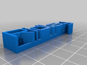 mi 3d personalizados placa con el nombre de ridley esculturas 3d print model - Mito3D