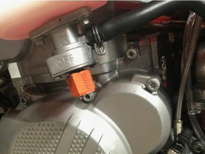 replacement fuel valve knob ktm automotive dirtbike motocross motorcycle 3d print model - Mito3D