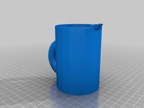 Wasser-Krug Zubehör 3d print model - Mito3D