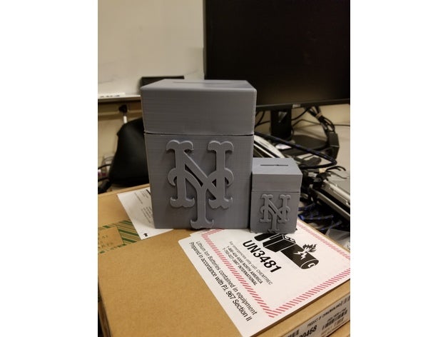 mets piggy bank diy 3D print model - Mito3D