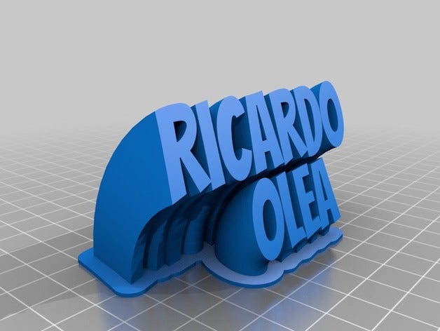 ricardo olea bureau de personnalisé 3D print model - Mito3D