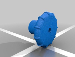 thumb nut automotive 3d print model - Mito3D