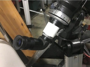 slr ra orion buscador polar adaptador de la física astronomía telescopio astrofotografía 3d print model - Mito3D