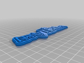 özelleştirilmiş xmas etiketi hediye işaretler ve logolar 3d print model - Mito3D