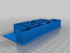 joel-text-Ausstecher Küche Essen angepasst 3d print model - Mito3D