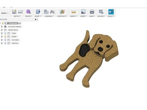 dog pets 3d print model - Mito3D
