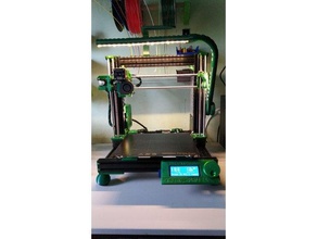 led tira de luz montaje 3d la impresora accesorios prusa i3 oso actualización 3d print model - Mito3D