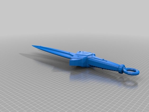dragonbone dagger props cosplay weapon dragonscale dragon ball skyrim 3D print model - Mito3D