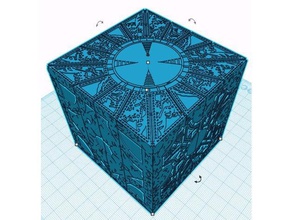 lemarchands box i puzzle cenobite cenobiti cubo inferno hellraiser lamento di dialogo scatola lemarchand 3d print model - Mito3D