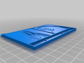 my customized lithophane gallery panes 2d art 3d print model - Mito3D