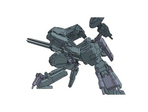 metal gear rex de la construcción juguetes 3d print model - Mito3D