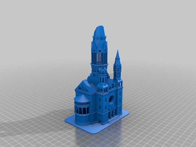 Denkmal kaiser wilheim berlin 3d drucken 3D print model - Mito3D