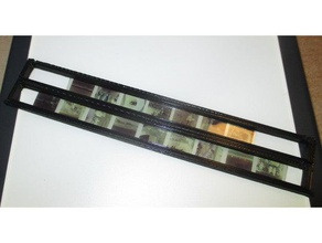 minox film-Streifen-Halter-Flachbett-scanner Kamera Filmhalter film Scannen Spion-Kamera-film tpu 3d print model - Mito3D